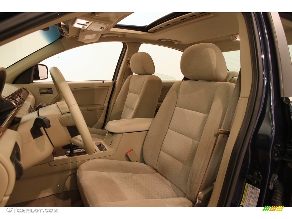 2005 Five Hundred SEL - Dark Blue Pearl Metallic / Pebble Beige photo #5