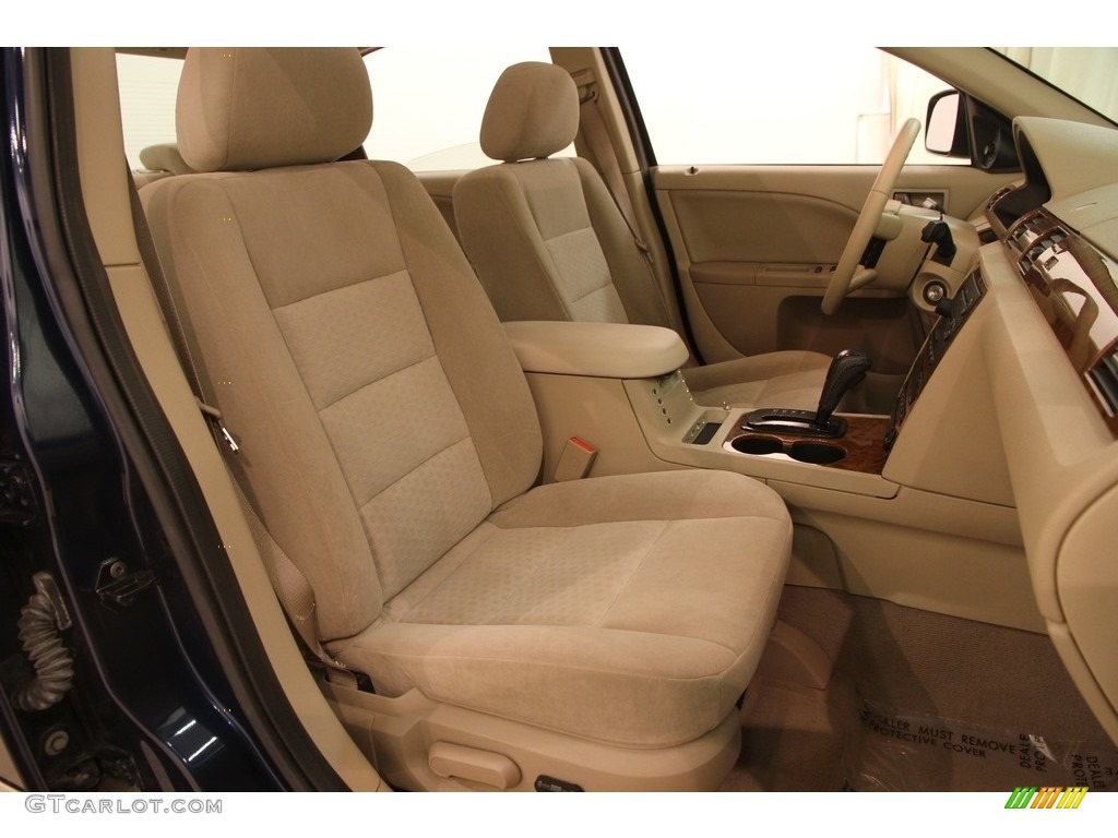 2005 Five Hundred SEL - Dark Blue Pearl Metallic / Pebble Beige photo #10