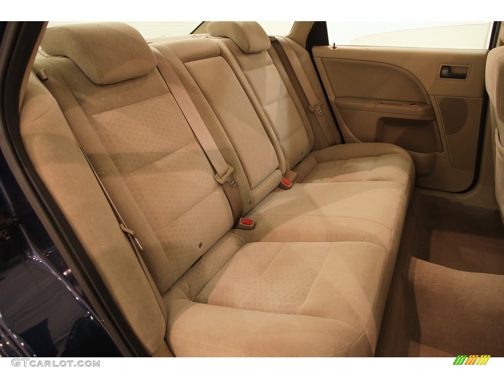 2005 Five Hundred SEL - Dark Blue Pearl Metallic / Pebble Beige photo #11