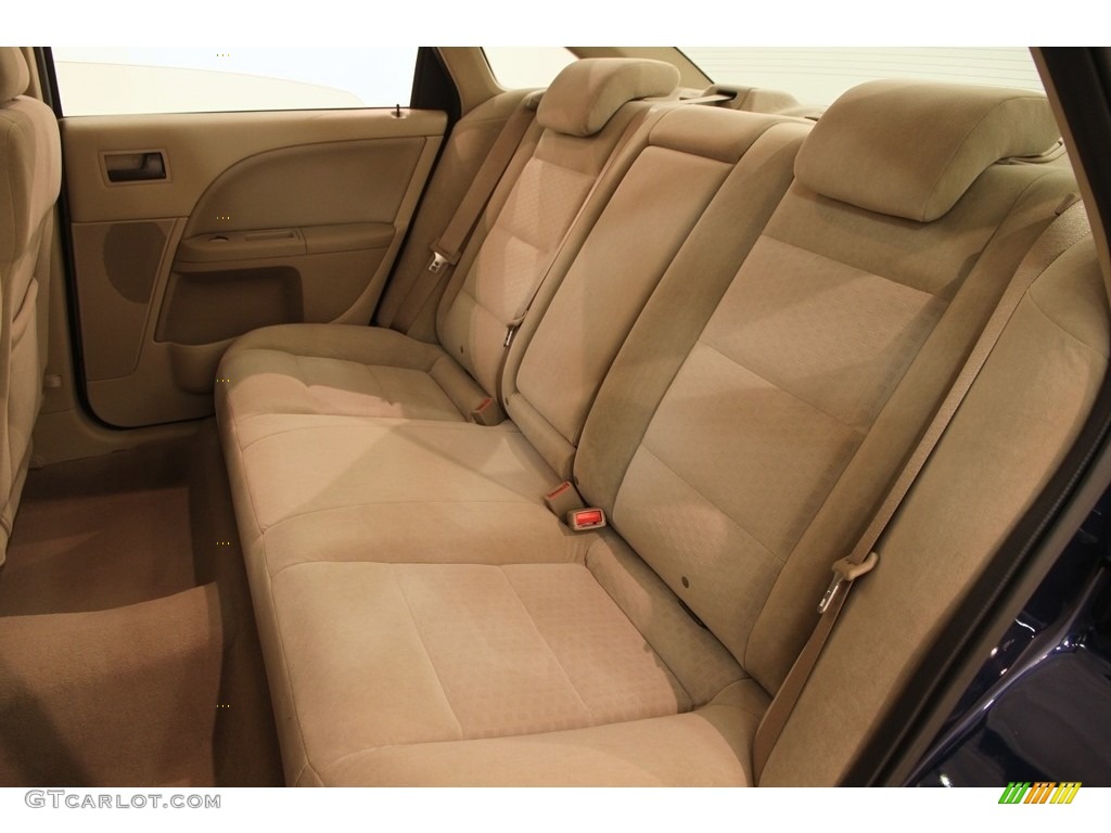2005 Five Hundred SEL - Dark Blue Pearl Metallic / Pebble Beige photo #12