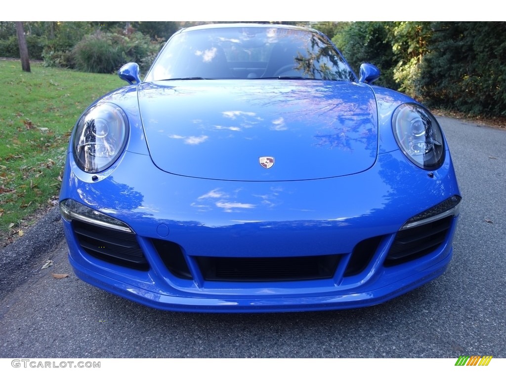 Club Blau, Blue Paint to Sample 2016 Porsche 911 GTS Club Coupe Exterior Photo #116583613