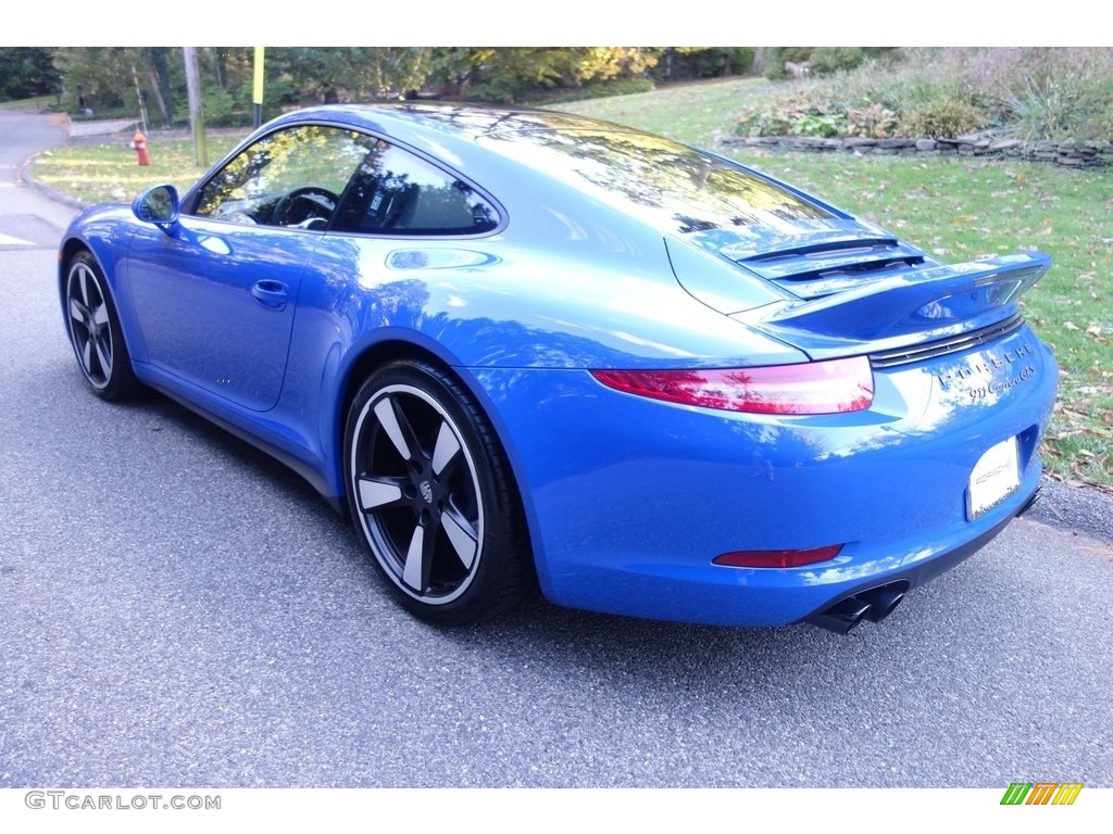 2016 911 GTS Club Coupe - Club Blau, Blue Paint to Sample / Black photo #4