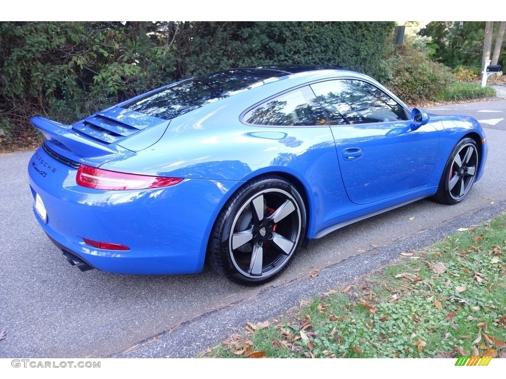 2016 911 GTS Club Coupe - Club Blau, Blue Paint to Sample / Black photo #6