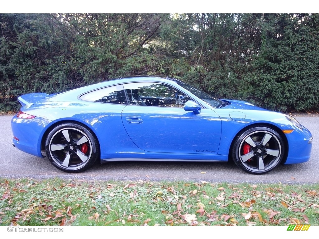 Club Blau, Blue Paint to Sample 2016 Porsche 911 GTS Club Coupe Exterior Photo #116583763