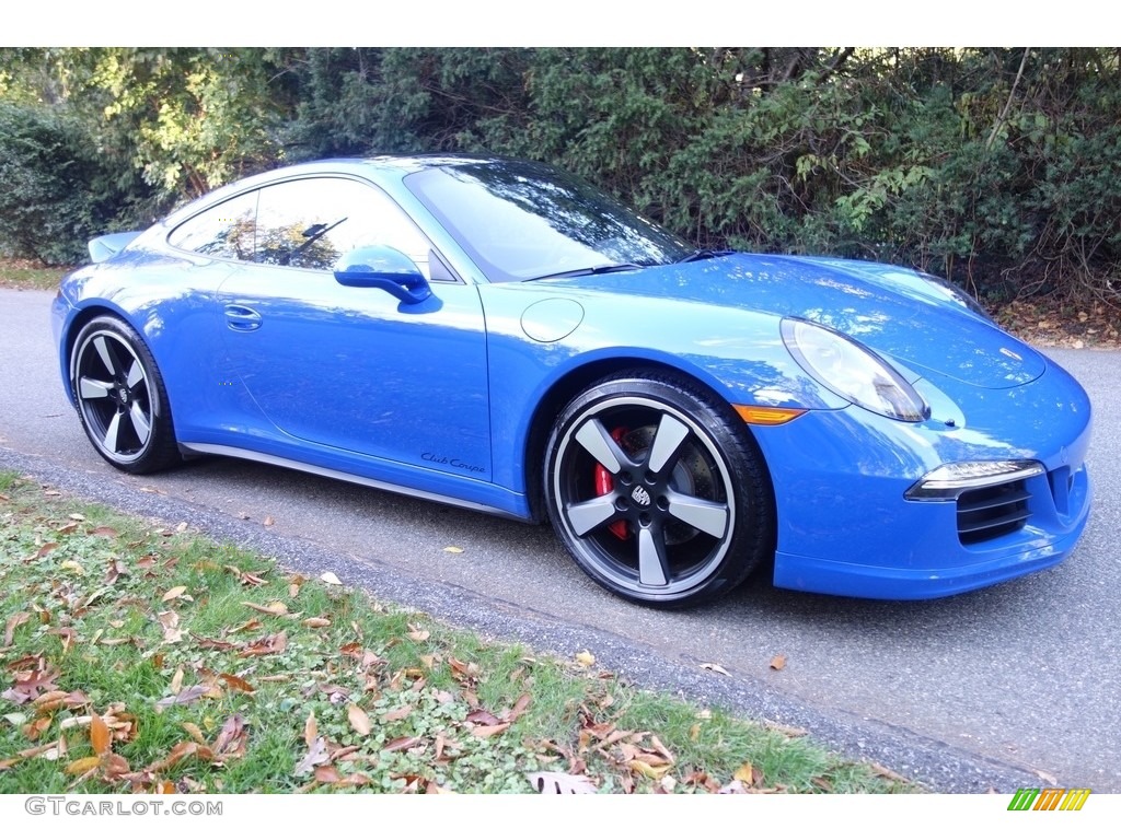 Club Blau, Blue Paint to Sample 2016 Porsche 911 GTS Club Coupe Exterior Photo #116583790