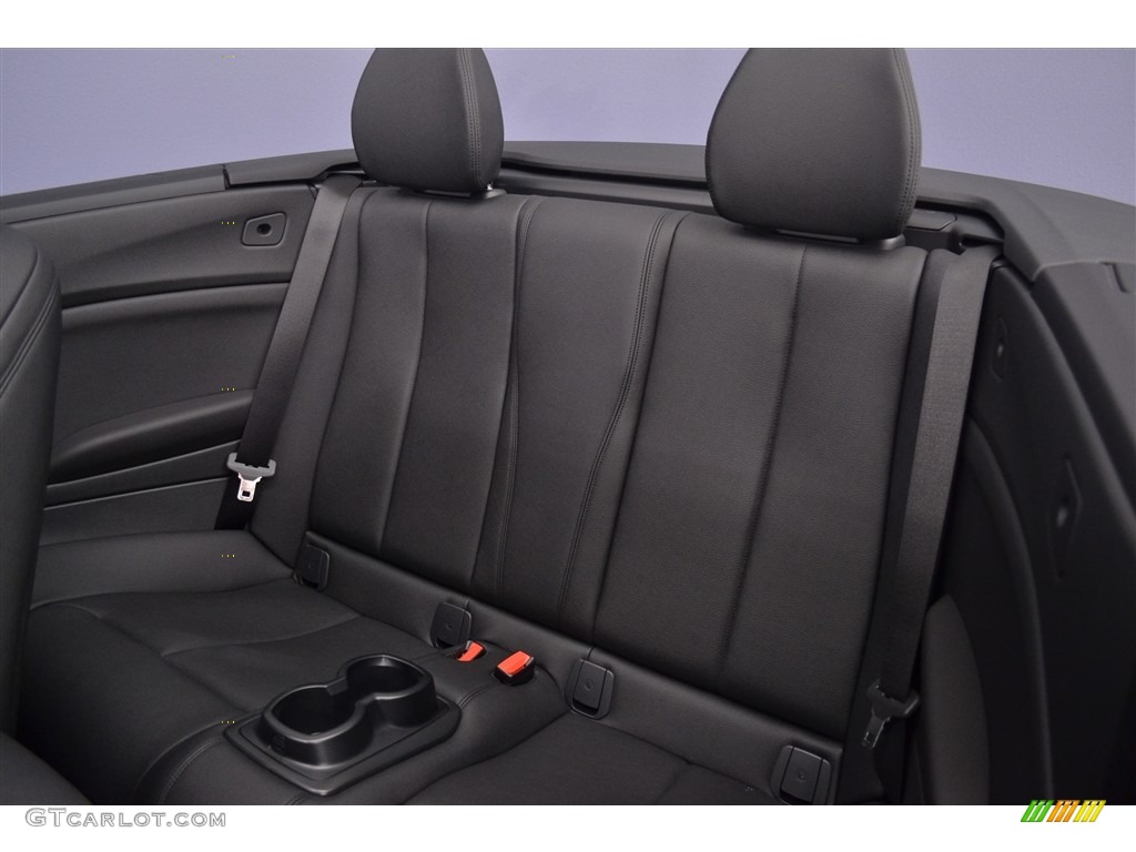 Black Interior 2017 BMW 2 Series 230i Convertible Photo #116583910