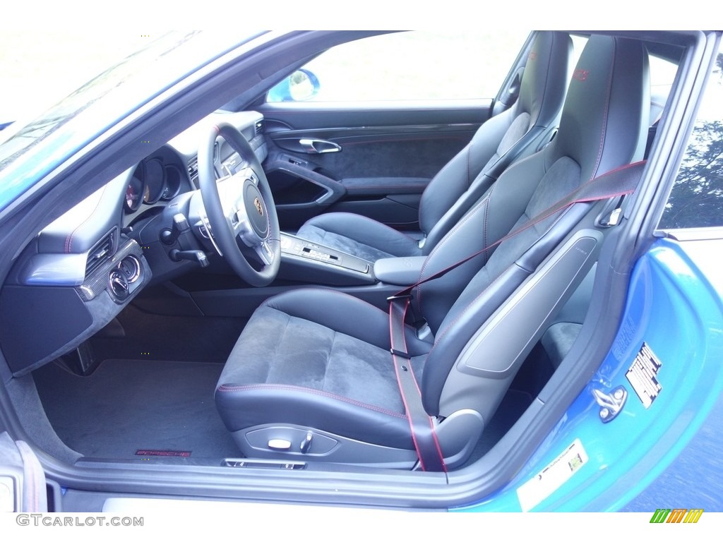 2016 911 GTS Club Coupe - Club Blau, Blue Paint to Sample / Black photo #25