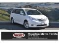 Blizzard White Pearl - Sienna XLE Photo No. 1