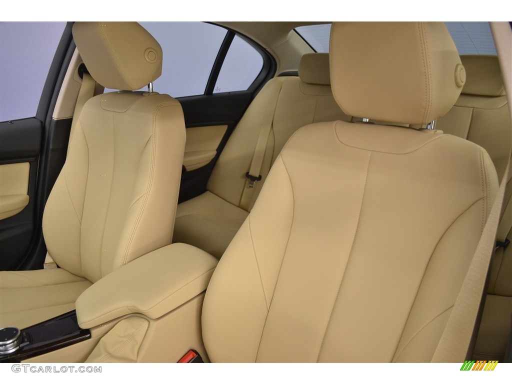 2017 3 Series 320i Sedan - Alpine White / Venetian Beige/Black photo #8