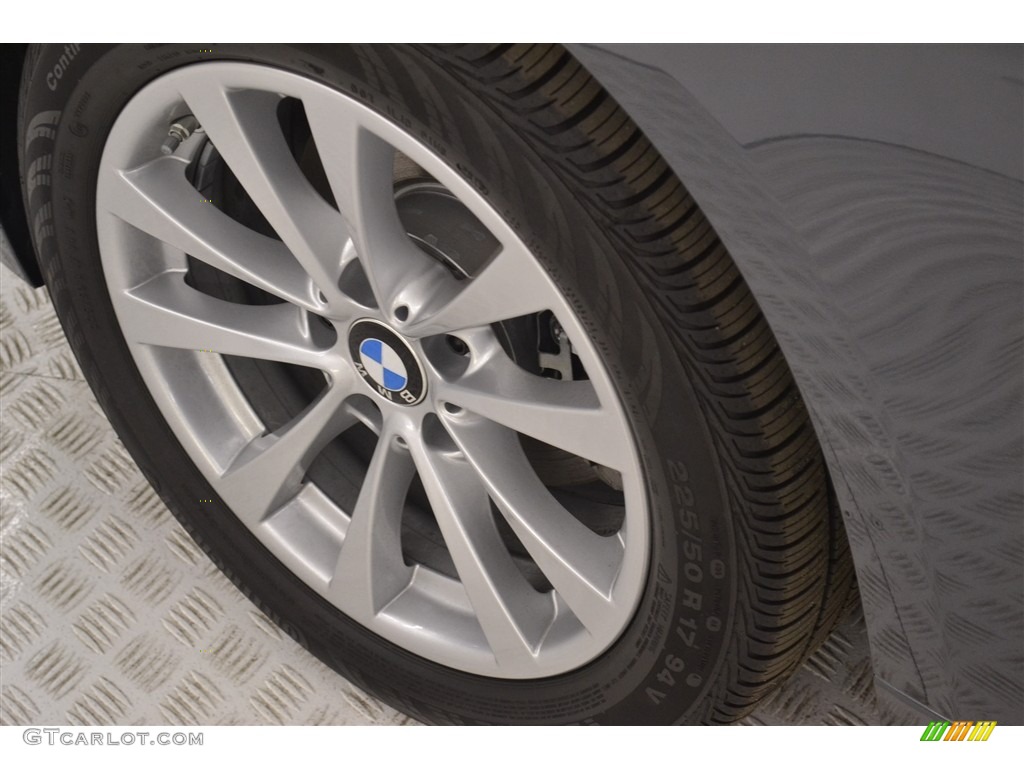 2017 3 Series 320i Sedan - Mineral Grey Metallic / Black photo #6
