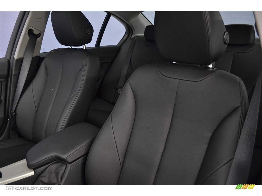 2017 3 Series 320i Sedan - Mineral Grey Metallic / Black photo #8