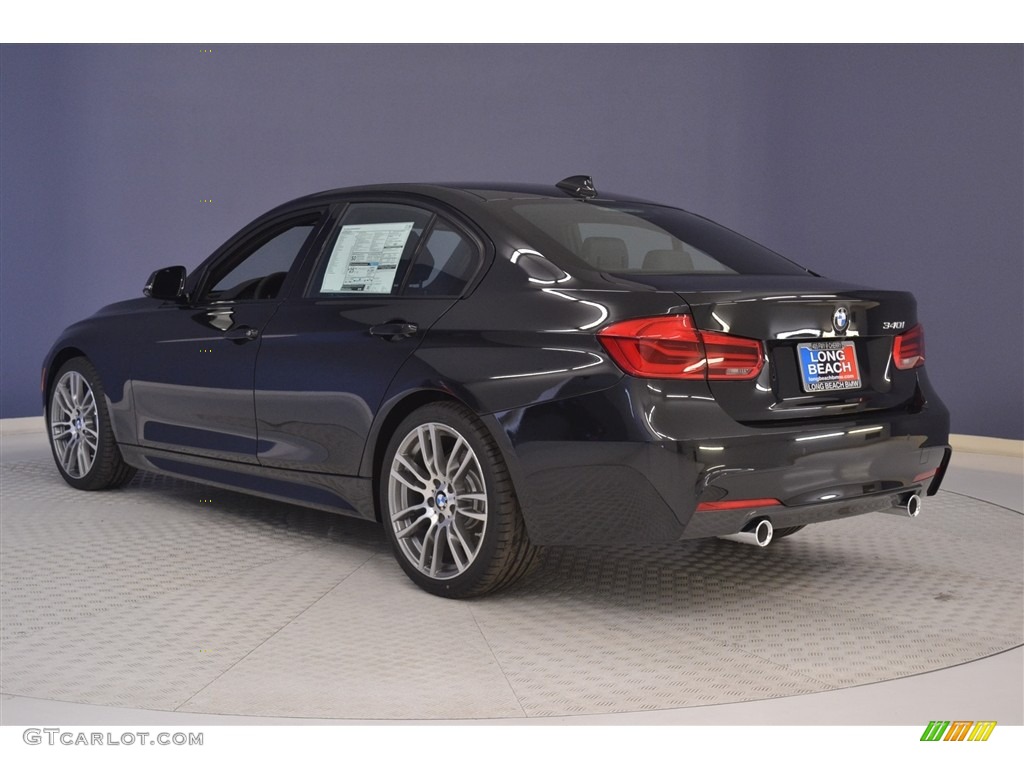 2017 3 Series 340i Sedan - Black Sapphire Metallic / Black photo #4