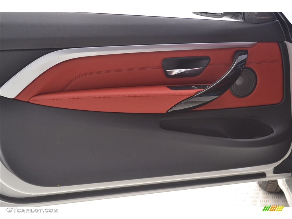 2017 BMW 4 Series 440i Coupe Black Door Panel Photo #116586127