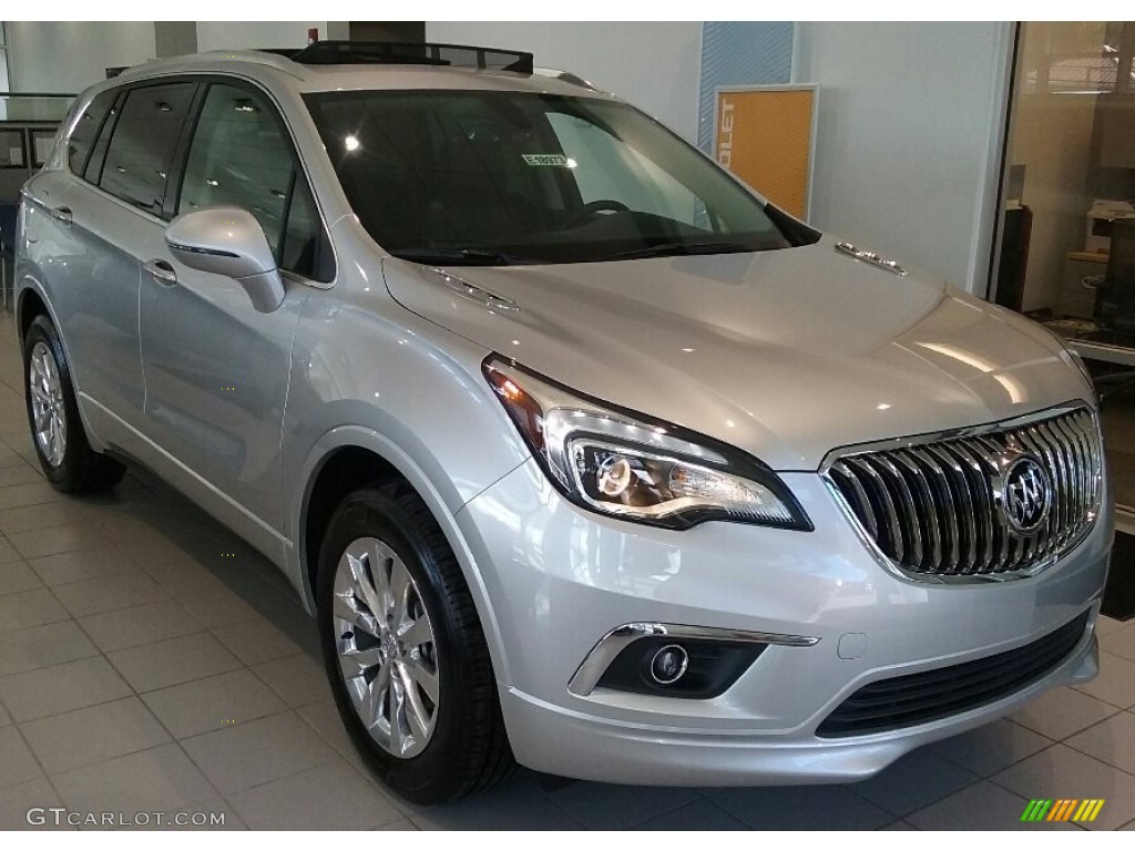 Galaxy Silver Metallic 2017 Buick Envision Essence AWD Exterior Photo #116586949