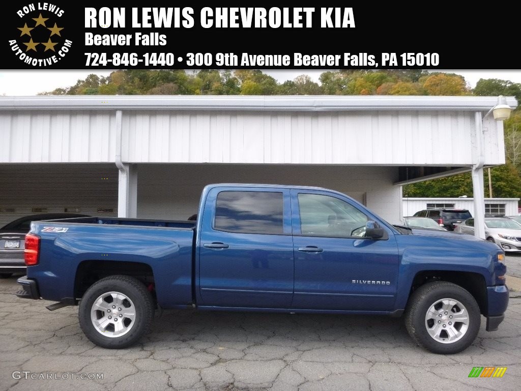 Deep Ocean Blue Metallic Chevrolet Silverado 1500