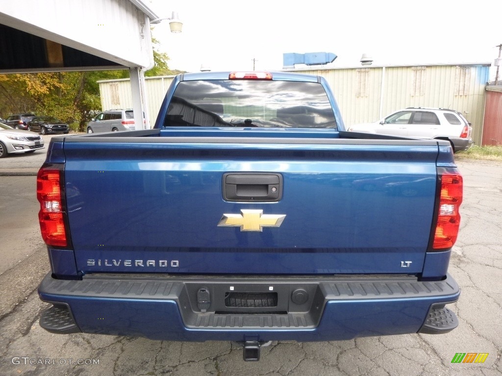 2017 Silverado 1500 LT Crew Cab 4x4 - Deep Ocean Blue Metallic / Jet Black photo #3