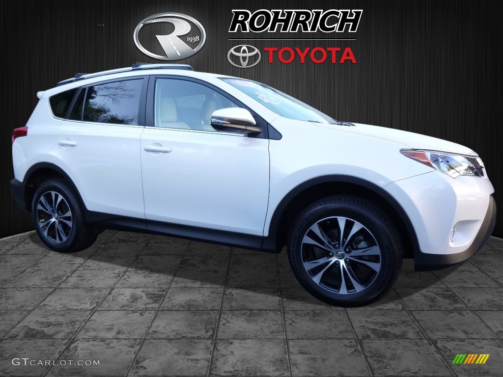 Super White Toyota RAV4