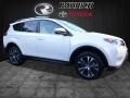 2015 Super White Toyota RAV4 Limited AWD  photo #1