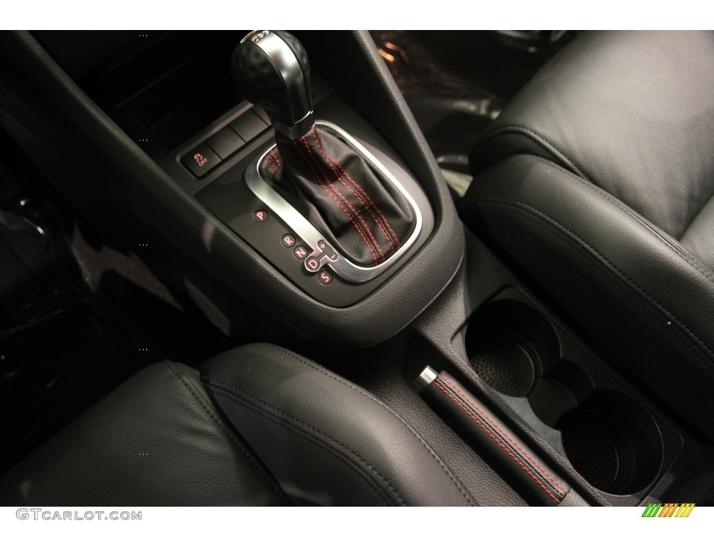 2014 GTI 4 Door Wolfsburg Edition - Carbon Steel Gray Metallic / Titan Black photo #12