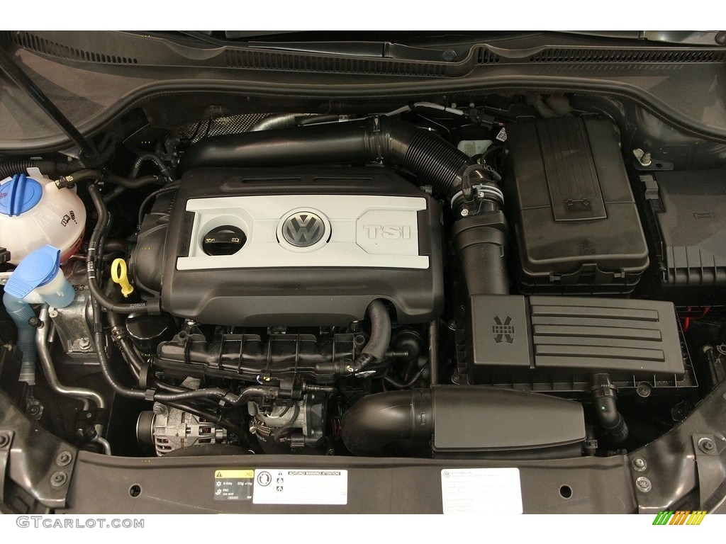 2014 GTI 4 Door Wolfsburg Edition - Carbon Steel Gray Metallic / Titan Black photo #17