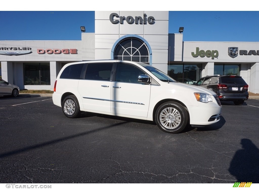 2013 Town & Country Limited - Stone White / Dark Frost Beige/Medium Frost Beige photo #1