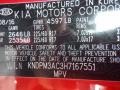 2017 Hyper Red Kia Sportage LX  photo #16