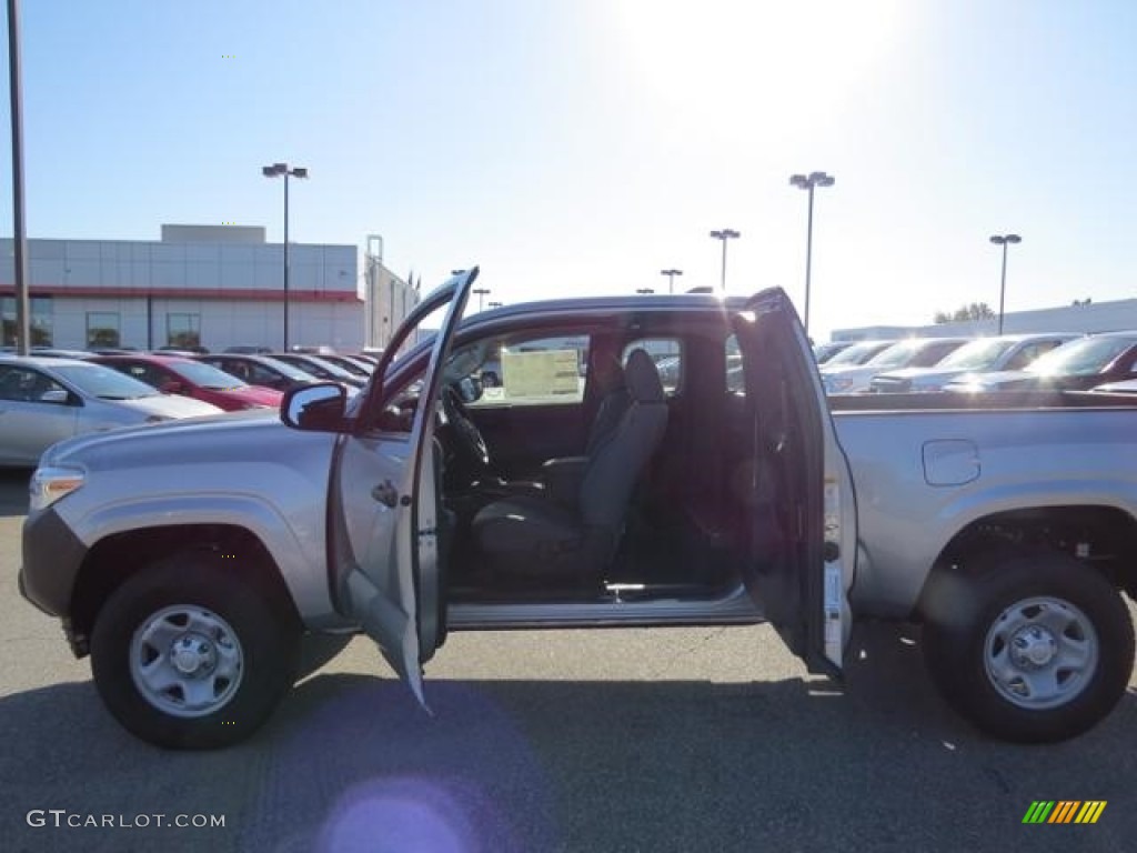 2017 Tacoma SR Access Cab - Silver Sky Metallic / Cement Gray photo #8