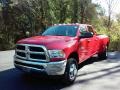 2017 Flame Red Ram 3500 Tradesman Crew Cab 4x4 Dual Rear Wheel  photo #6