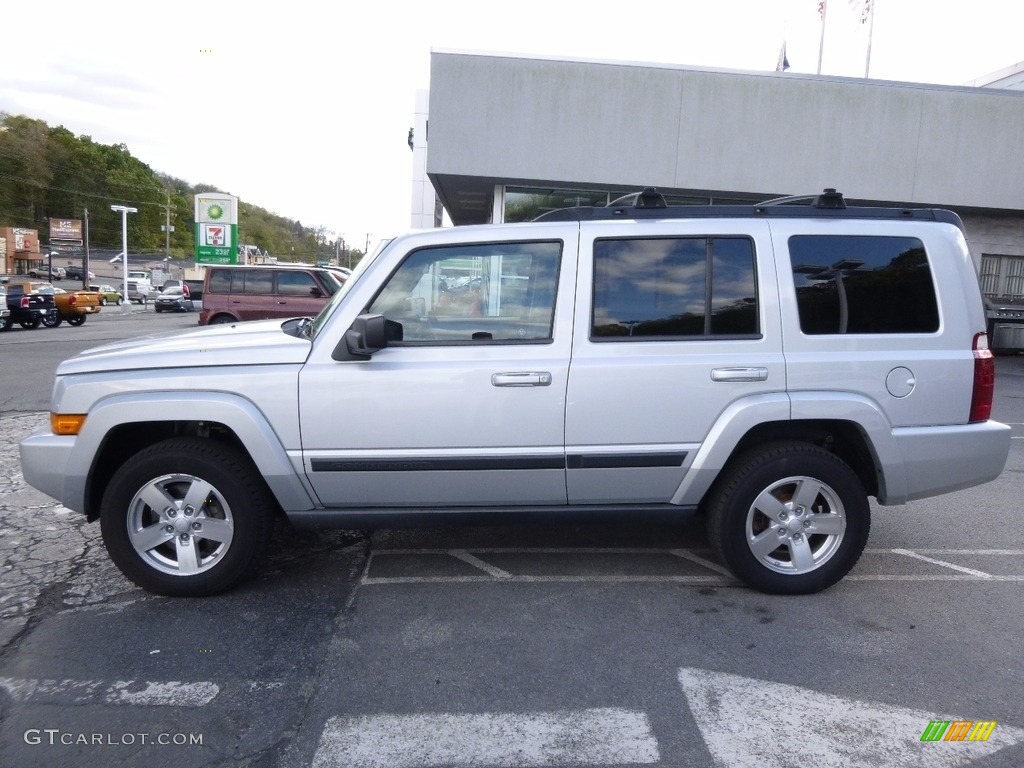 2007 Commander Sport 4x4 - Light Graystone Pearl / Medium Slate Gray photo #2
