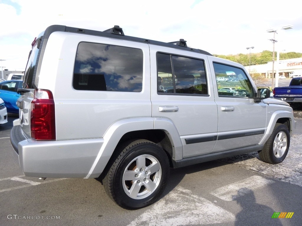 2007 Commander Sport 4x4 - Light Graystone Pearl / Medium Slate Gray photo #6