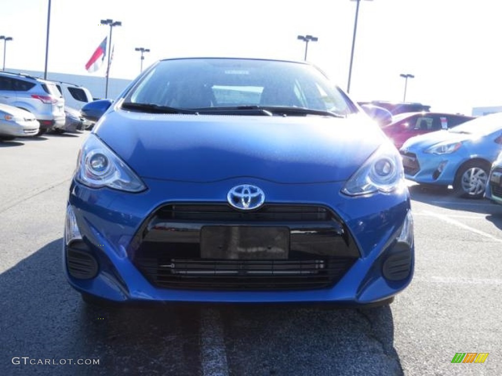2016 Prius c Two - Blue Streak Metallic / Ash/Black photo #2