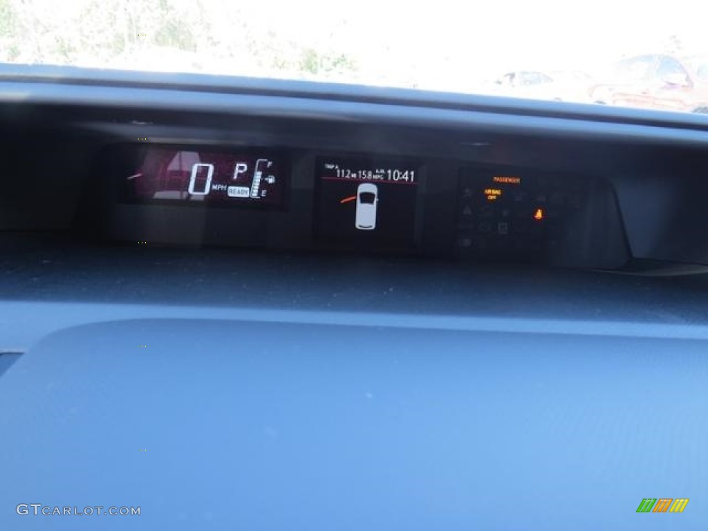 2016 Prius c Two - Blue Streak Metallic / Ash/Black photo #11