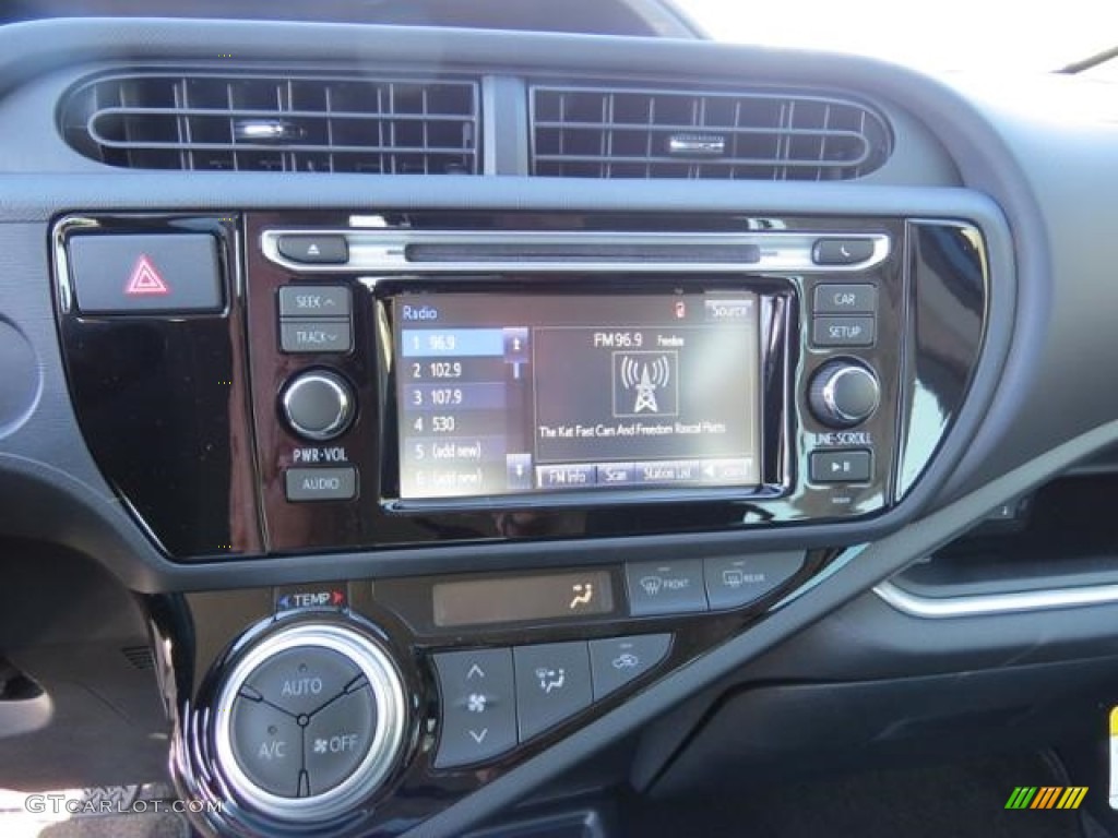 2016 Prius c Two - Blue Streak Metallic / Ash/Black photo #12