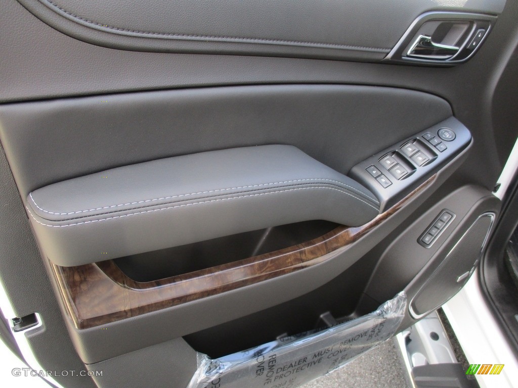 2017 Chevrolet Suburban LT 4WD Jet Black Door Panel Photo #116594065