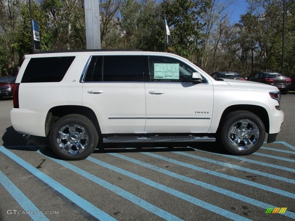 Iridescent Pearl Tricoat 2017 Chevrolet Tahoe LT 4WD Exterior Photo #116594479