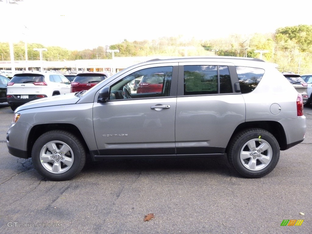 Billet Silver Metallic 2017 Jeep Compass Sport Exterior Photo #116594623