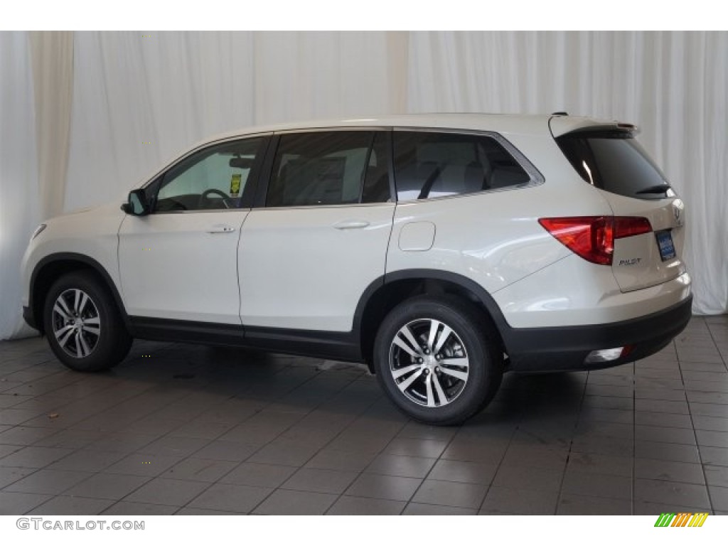 2016 Pilot EX - White Diamond Pearl / Beige photo #10