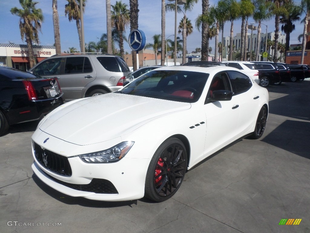 2015 Ghibli S Q4 - Bianco (White) / Nero/Rosso photo #5