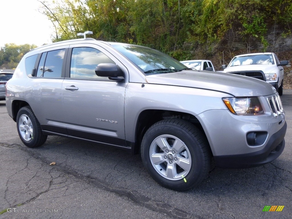 Billet Silver Metallic 2017 Jeep Compass Sport Exterior Photo #116594821
