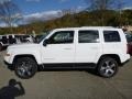 2017 Bright White Jeep Patriot Latitude 4x4  photo #2