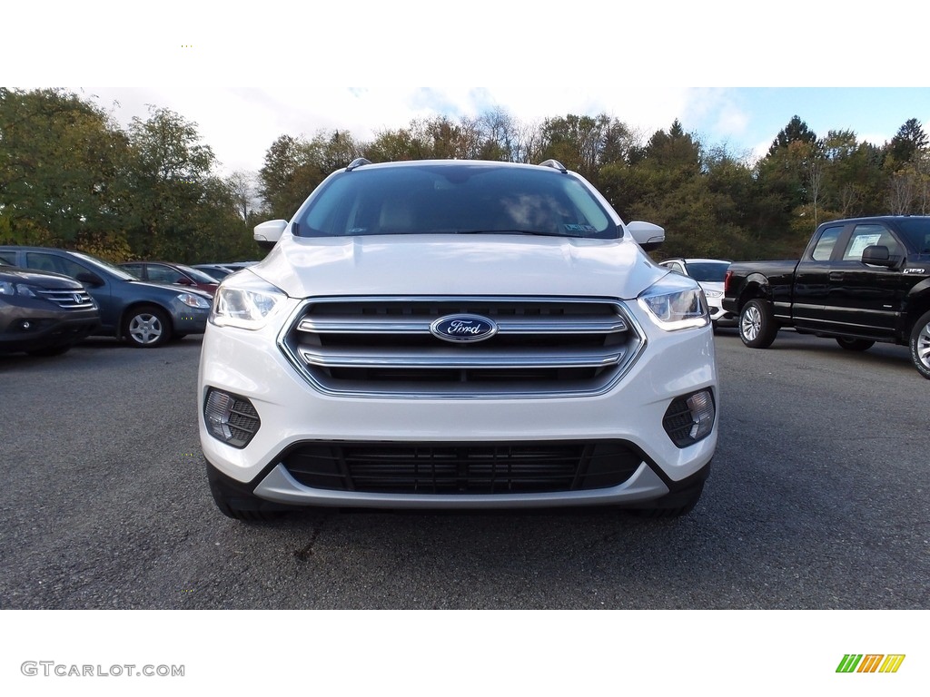2017 Escape Titanium 4WD - Oxford White / Medium Light Stone photo #2