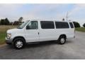 Oxford White 2013 Ford E Series Van E350 XLT Extended Passenger