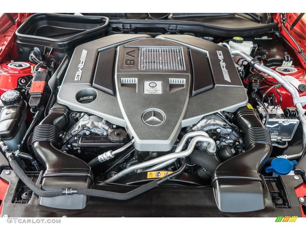 2014 Mercedes-Benz SLK 55 AMG Roadster 5.5 Liter AMG GDI DOHC 32-Valve VVT V8 Engine Photo #116596759