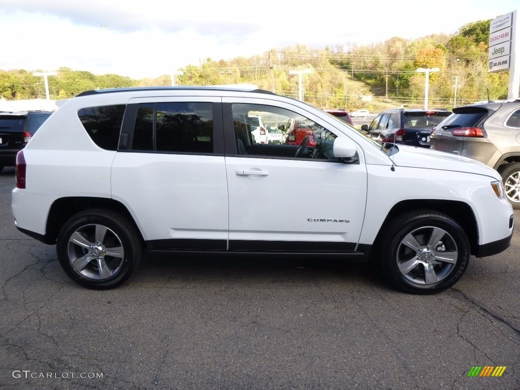 Bright White 2017 Jeep Compass High Altitude Exterior Photo #116597215