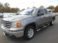 Steel Gray Metallic - Sierra 1500 SLE Extended Cab Photo No. 4