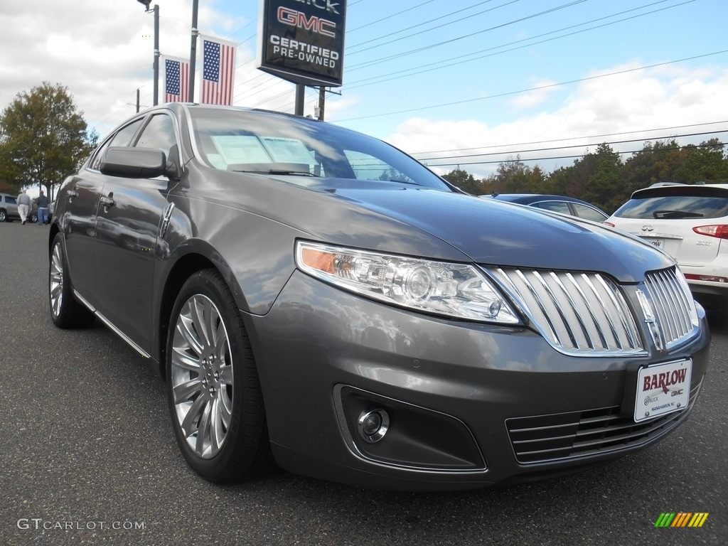 2012 MKS EcoBoost AWD - Sterling Gray Metallic / Charcoal Black photo #1