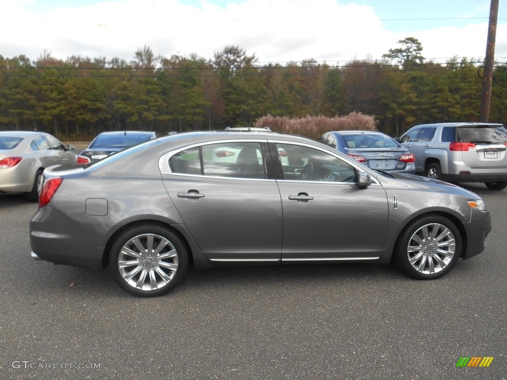 2012 MKS EcoBoost AWD - Sterling Gray Metallic / Charcoal Black photo #2