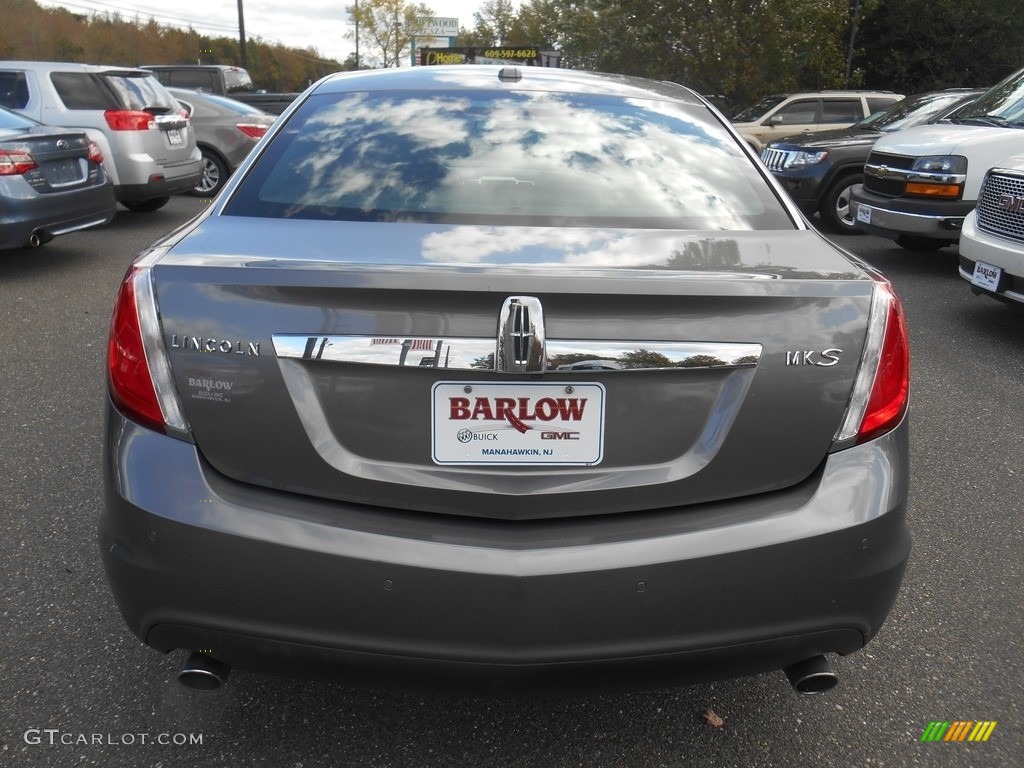 2012 MKS EcoBoost AWD - Sterling Gray Metallic / Charcoal Black photo #3
