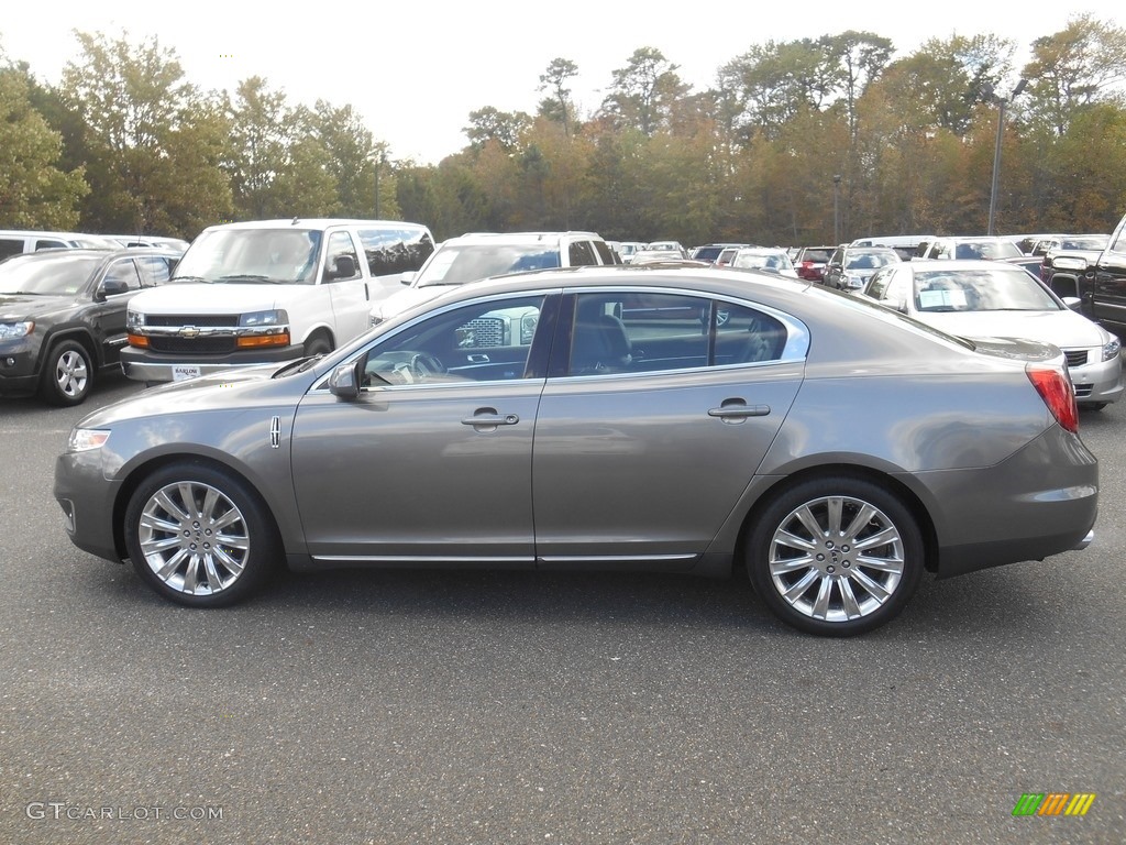 2012 MKS EcoBoost AWD - Sterling Gray Metallic / Charcoal Black photo #4