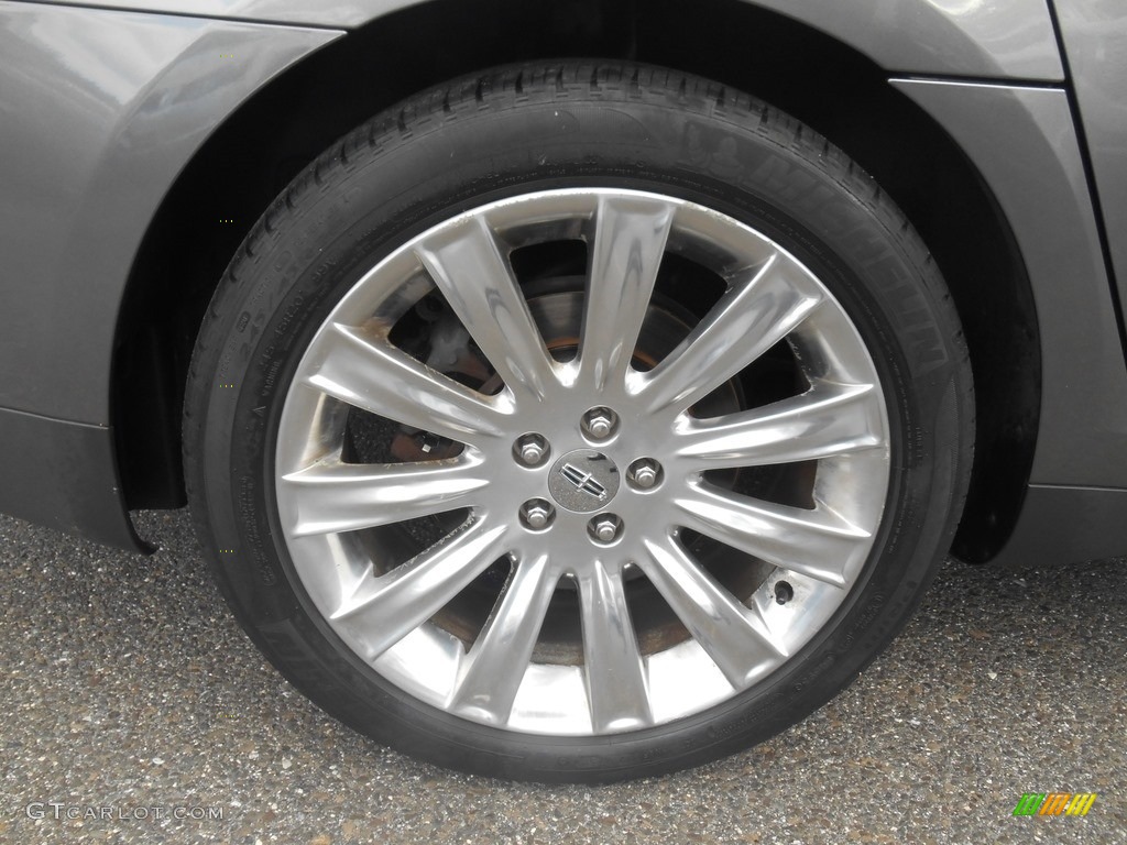 2012 MKS EcoBoost AWD - Sterling Gray Metallic / Charcoal Black photo #10